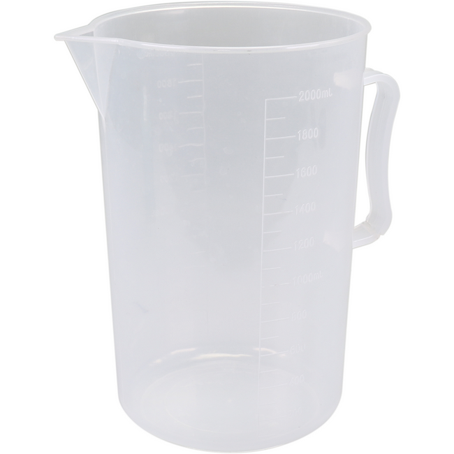 Klika -  Maatbeker | 2000ml | PP | transparant | 100 stuks