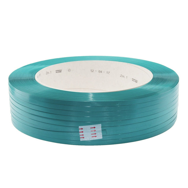 Klika - Haustierband 12 mm x 06 mm 2500 Meter grün (geprägt)