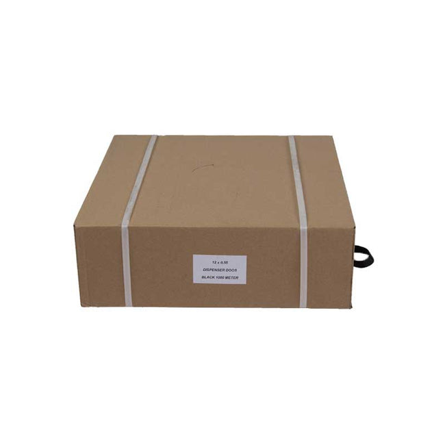 Klika - Spenderbox PP-Band 12 mm x 055 mm 1000 Meter schwarz