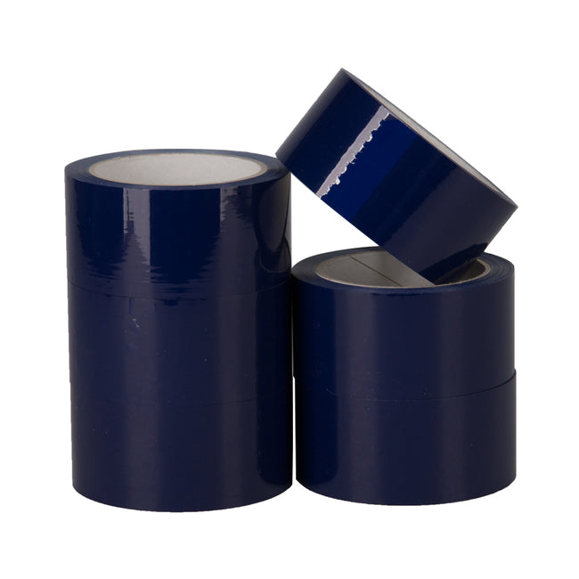 Klika - PP-Acryl e geräuscharm 28 Mikron 50 mm x 66 Meter dunkelblau | 6 Stück