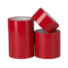 Klika - PP-Acryl e geräuscharm 28 Mikron 50 mm x 66 Meter rot | 6 Stück