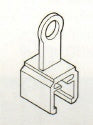 Klika - Suspension Eye Persp für Profil -2 - 240 Stücke