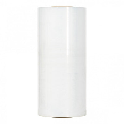 Klika - PCR-Maschinenverpackungsfolie 23 Mikron 50 cm x 1562 Meter 250 % vordehnungsfähiger transparenter einseitiger Klebstoff