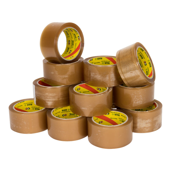 NAR - PP-Lösungsmittel e () 28 Mikron 50 mm x 66 Meter transparent | 6 Stück