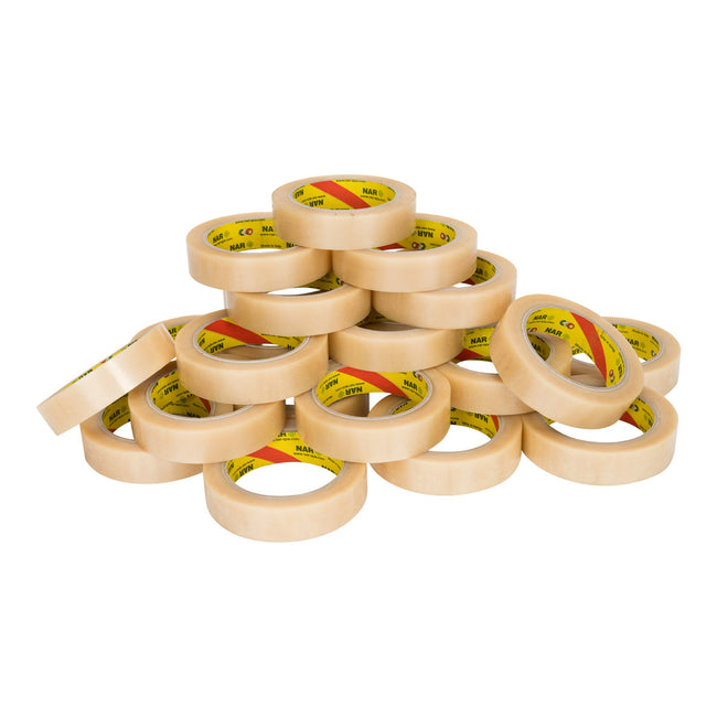 NAR - Pvc e () 32 Mikron 25 mm x 66 Meter transparent | 12 Stück