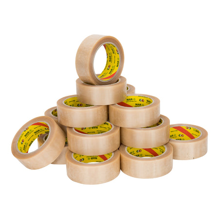 NAR - Pvc e () 32 Mikron 38 mm x 66 Meter transparent | 6 Stück