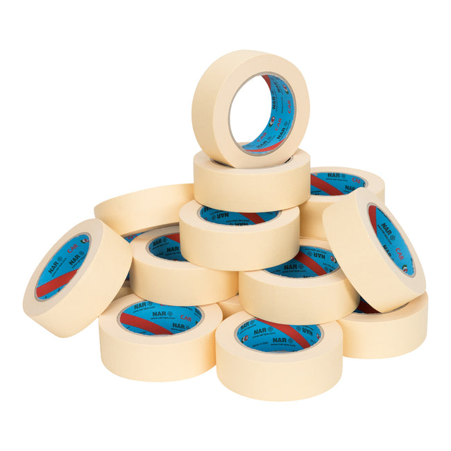NAR - Maskinge () 58 Gramm/m2 50 mm x 50 Meter gelb-beige | 6 Stück