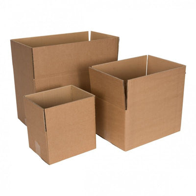 Klika - Kartons einfach gewellt 240 x 120 x 110 mm braun | 30 Stück