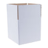 Klika - Kartons einfach gewellt 500 x 500 x 500 mm weiß | 30 Stück
