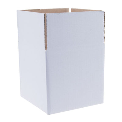 Klika - Kartonagen Einzelwelle 186 x 124 x 88 mm weiß | 30 Stück