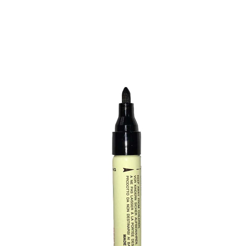 Klika - Yoken Permanentmarker schwarz 1 mm Spitze 12 Stück