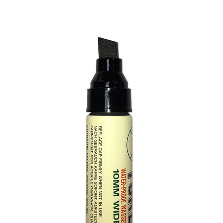 Klika - Yoken Permanentmarker schwarz 10 mm Spitze 12 Stück