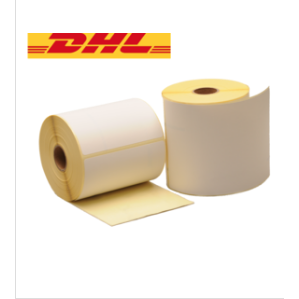 Klika – Zebra-Etiketten DHL 102 x 210 mm (800264-105), umweltfreundlich, permanent, 25 mm Kern, 210 Etiketten